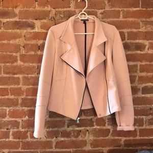 Express Blush Moto Jacket